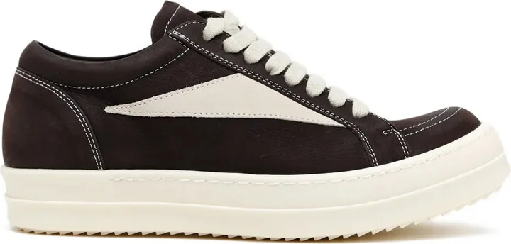 Panelled Lace-Up Sneakers