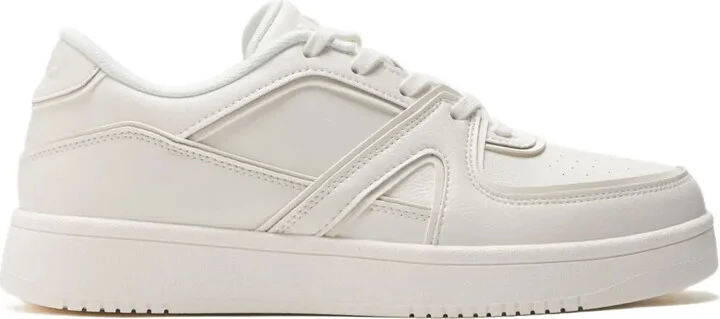 Panelled Lace-Up Sneakers
