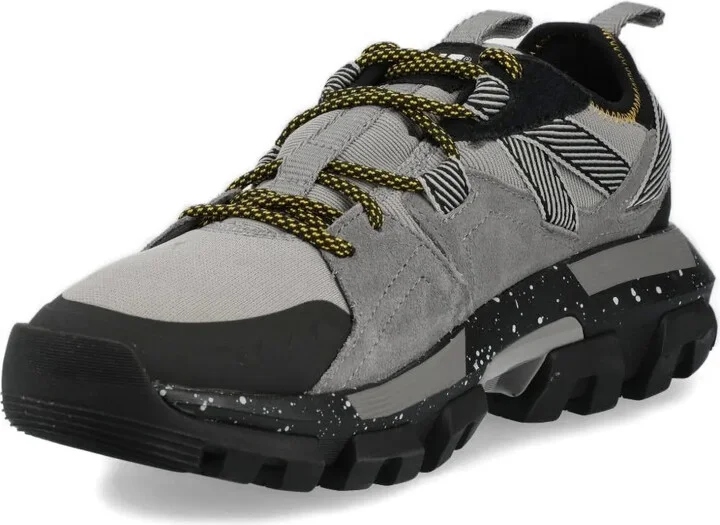 Panelled Lace-Up Sneakers