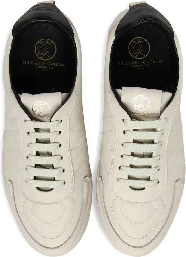 Panelled Lace-Up Trainers - Image 4