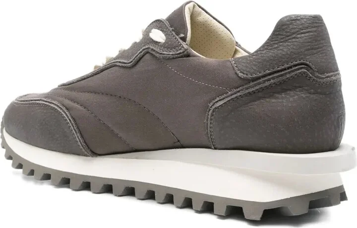 Panelled Lace-Up Trainers - Image 3
