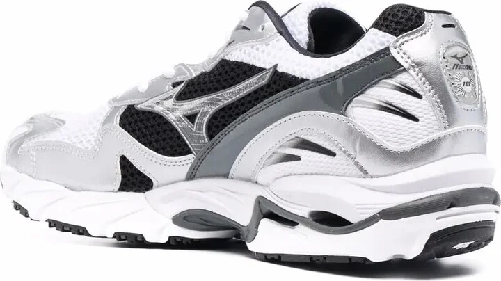 Panelled Lace-Up Trainers - Image 3