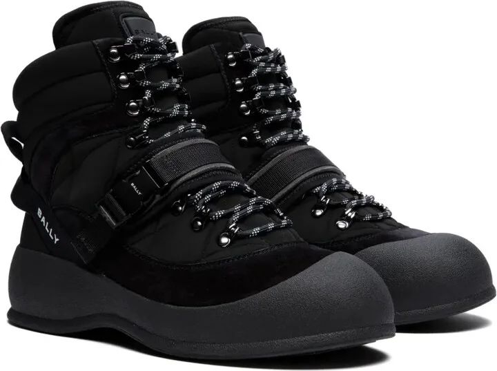 Panelled Leather Ankle Boots - Image 2