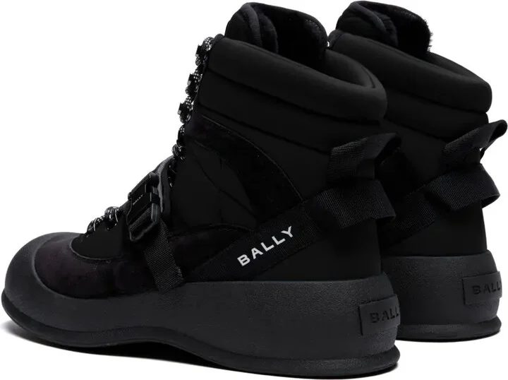 Panelled Leather Ankle Boots - Image 3