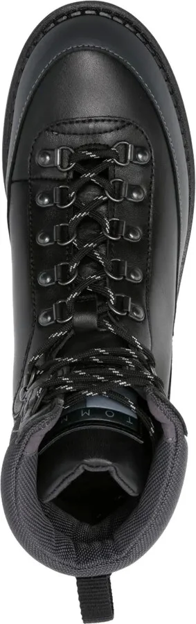 Panelled Leather Boots - Image 4