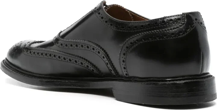 Panelled Leather Brogues - Image 3