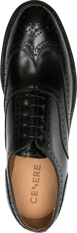 Panelled Leather Brogues - Image 4