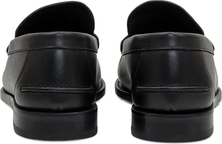Panelled Leather Loafers - Image 3