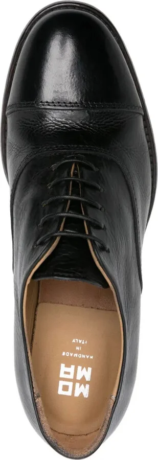 panelled leather Oxford shoes - Image 4