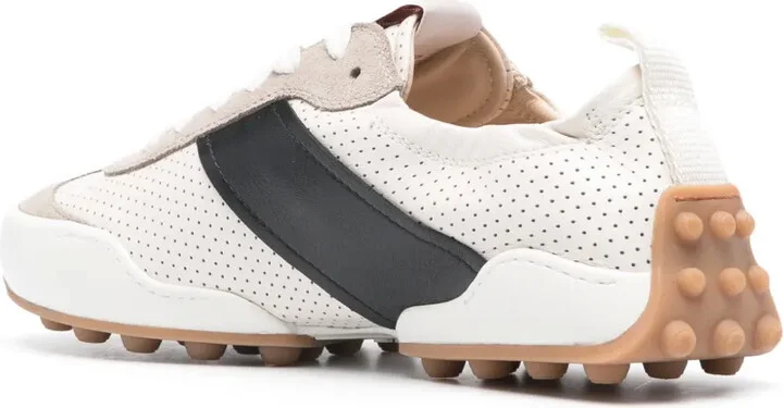Panelled Leather Sneakers - Image 3