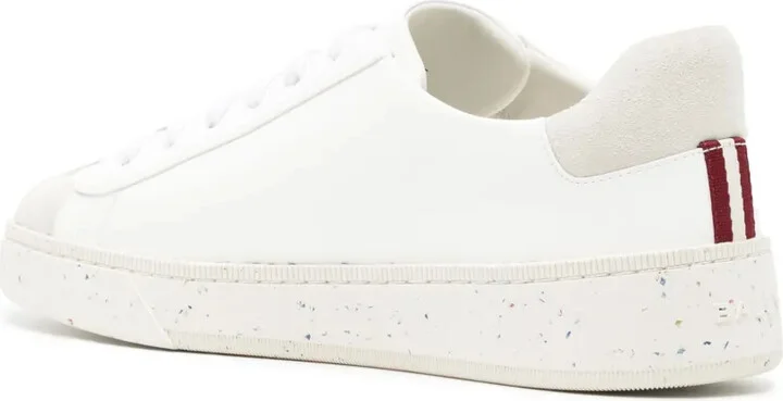Panelled Leather Sneakers - Image 3