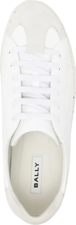 Panelled Leather Sneakers - Image 4