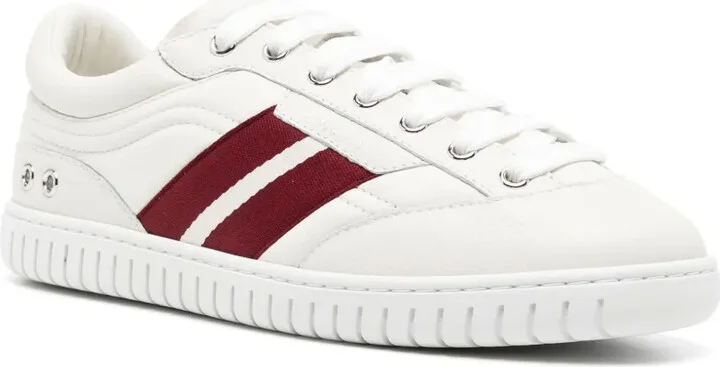 Panelled Leather Sneakers - Image 2