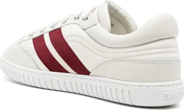 Panelled Leather Sneakers - Image 3
