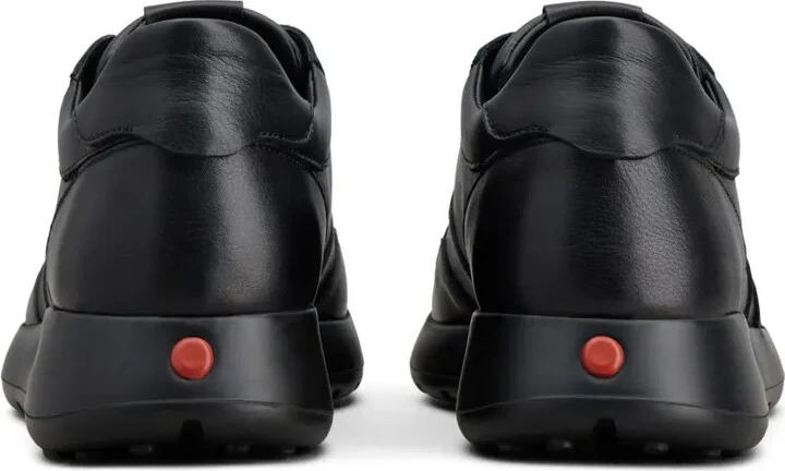 Panelled Leather Sneakers - Image 3