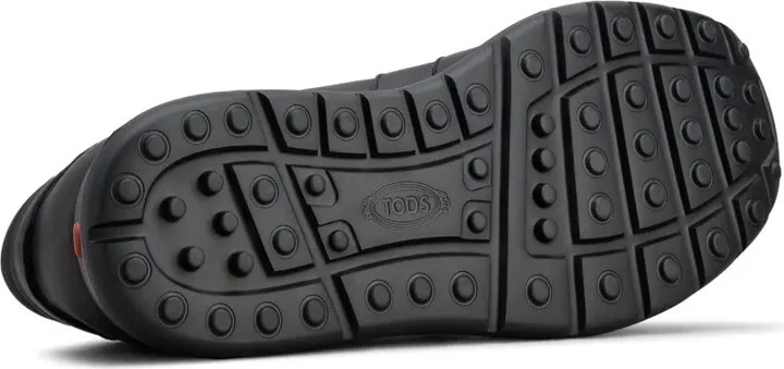 Panelled Leather Sneakers - Image 4