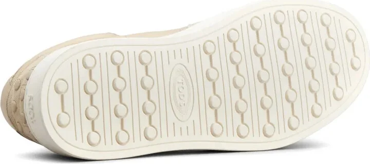 Panelled Leather Sneakers - Image 4