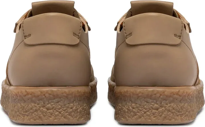 Panelled Leather Sneakers - Image 4