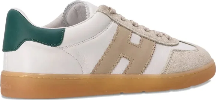 Panelled Leather Sneakers - Image 4