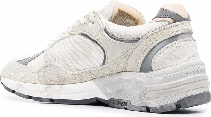 Panelled Leather Sneakers - Image 3