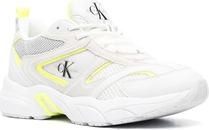 Panelled Leather Sneakers - Image 2