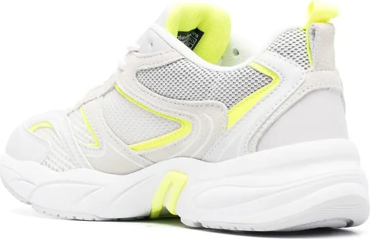 Panelled Leather Sneakers - Image 3
