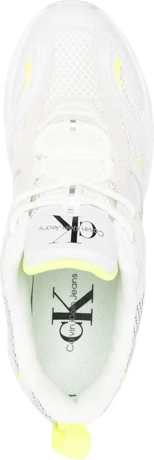 Panelled Leather Sneakers - Image 4