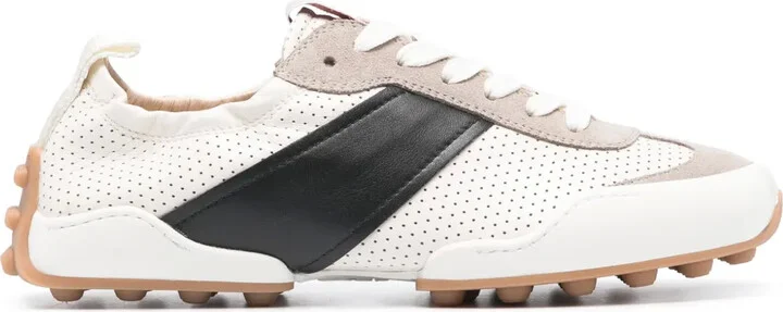 Panelled Leather Sneakers