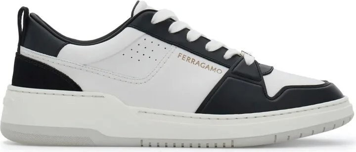 Panelled Leather Sneakers
