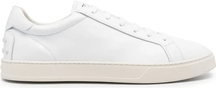 Panelled Leather Sneakers
