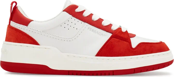 Panelled Leather Sneakers