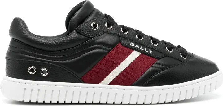 Panelled Leather Sneakers
