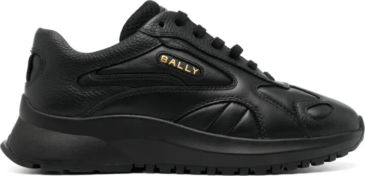 Panelled Leather Sneakers