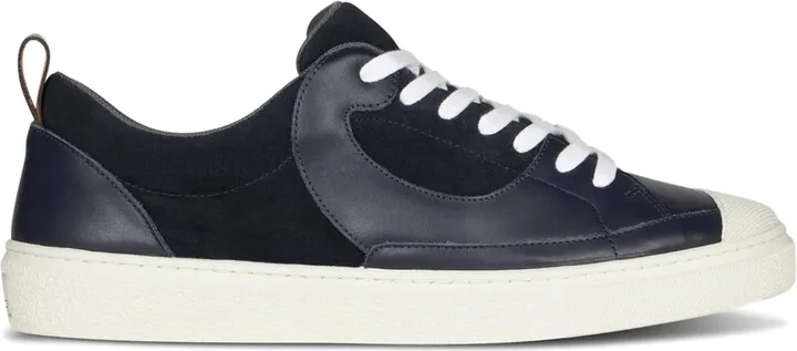 Panelled Leather Sneakers