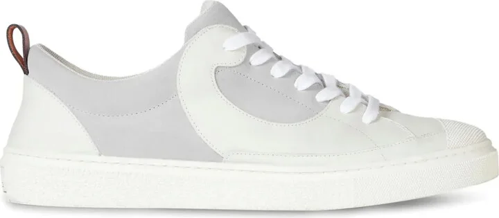 Panelled Leather Sneakers