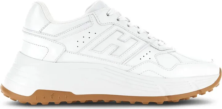 Panelled Leather Sneakers
