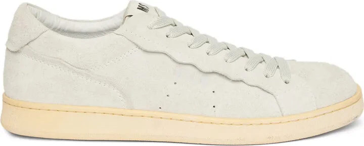Panelled Leather Sneakers