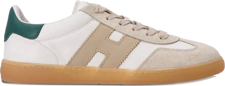 Panelled Leather Sneakers