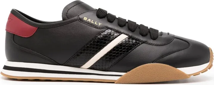 Panelled Leather Sneakers