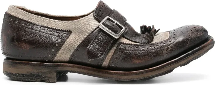 Panelled Loafers
