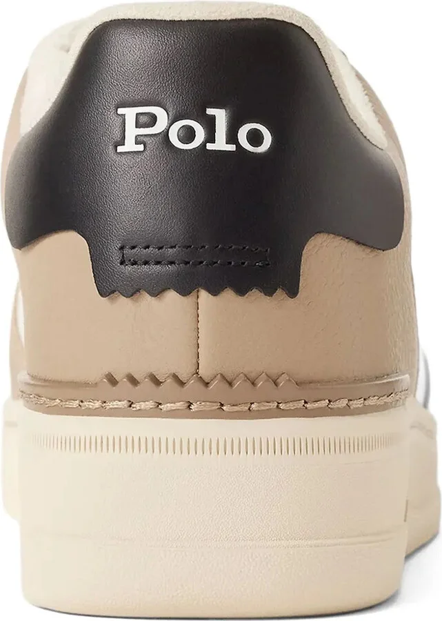 Panelled Logo Low-Top Sneakers - Image 3