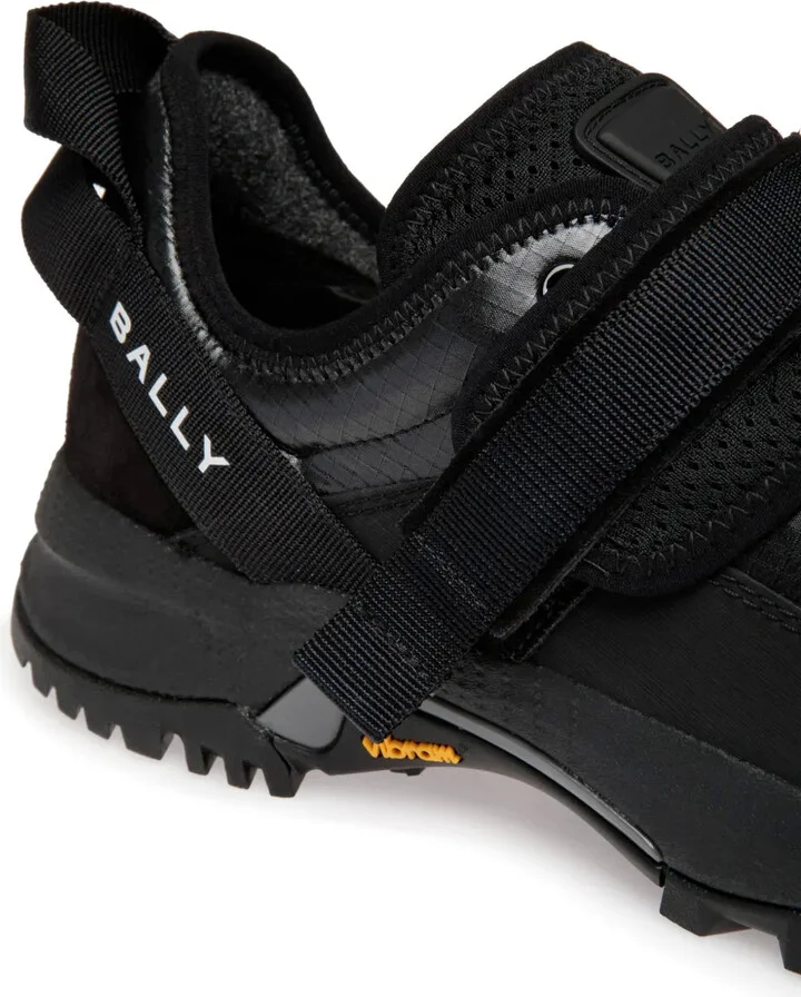 Panelled Logo-Print Sneakers - Image 5
