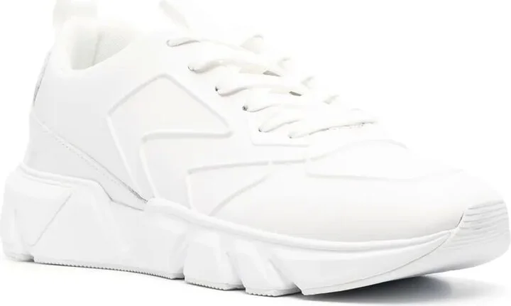 Panelled Low-Top Chunky Sneakers - Image 2