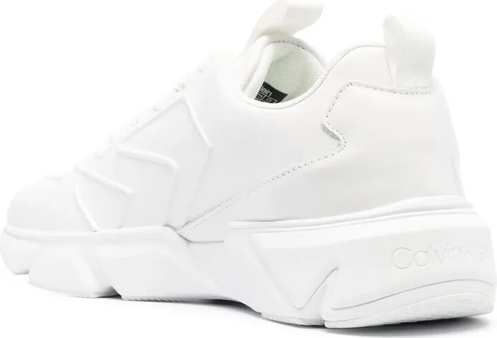 Panelled Low-Top Chunky Sneakers - Image 3