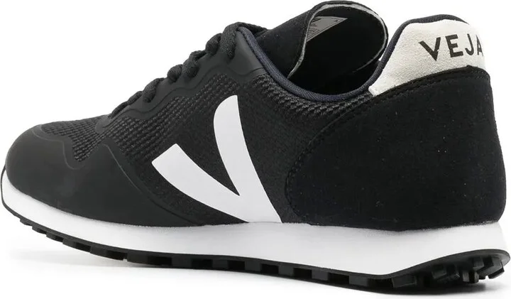 Panelled Low-Top Lace-Up Sneakers - Image 3