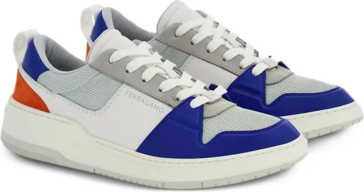 Panelled Low-Top Sneakers - Image 2