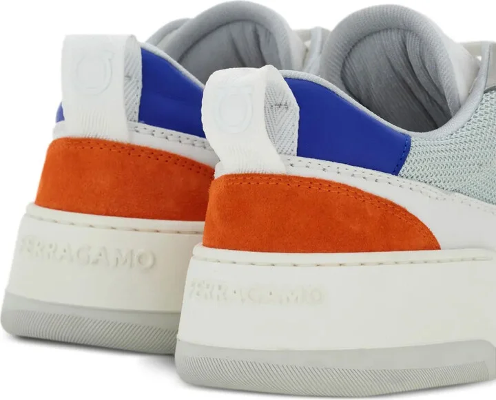 Panelled Low-Top Sneakers - Image 3