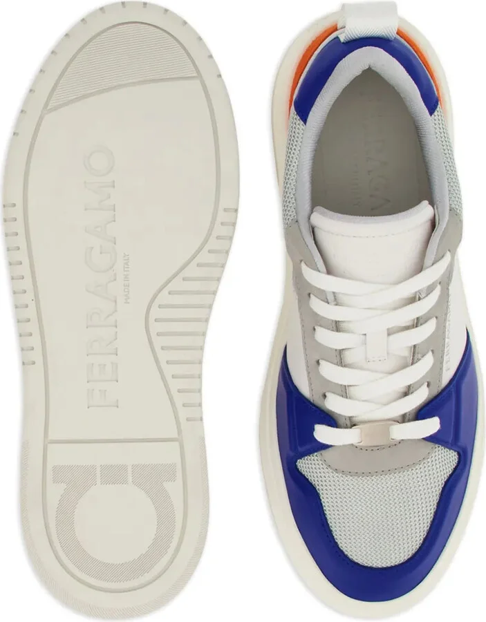 Panelled Low-Top Sneakers - Image 5