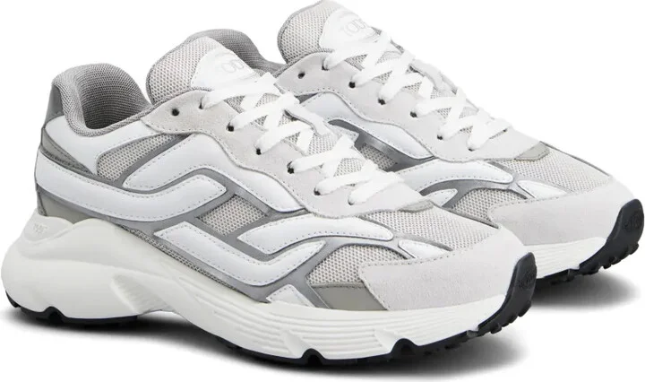 Panelled Low-Top Sneakers - Image 2