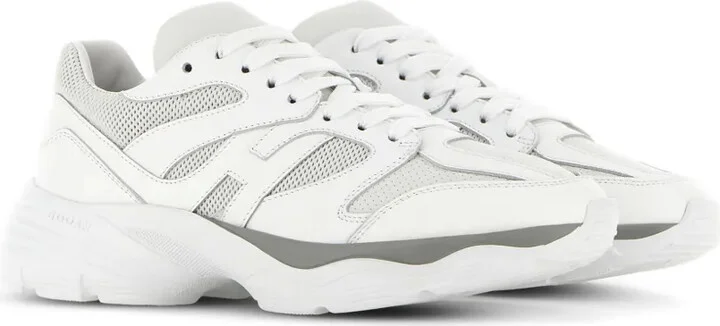 Panelled Low-Top Sneakers - Image 2